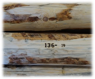 Attestation - identification des palettes de piquets bois : piquet pin