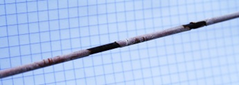 Fil de palissage - fil releveur - fil en acier plastifié