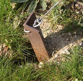 Les amarres de palissage