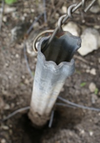 Les amarres de palissage